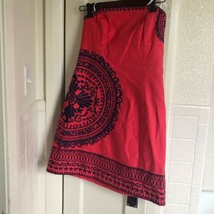 Lilly Pulitzer strapless dress